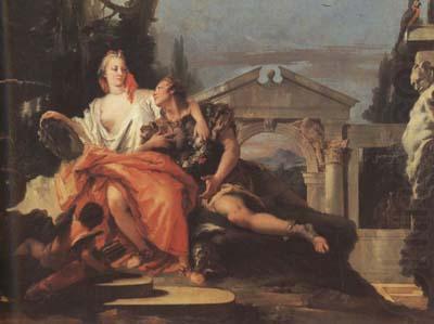 Giovanni Battista Tiepolo Rinaldo and Armida (mk08) china oil painting image